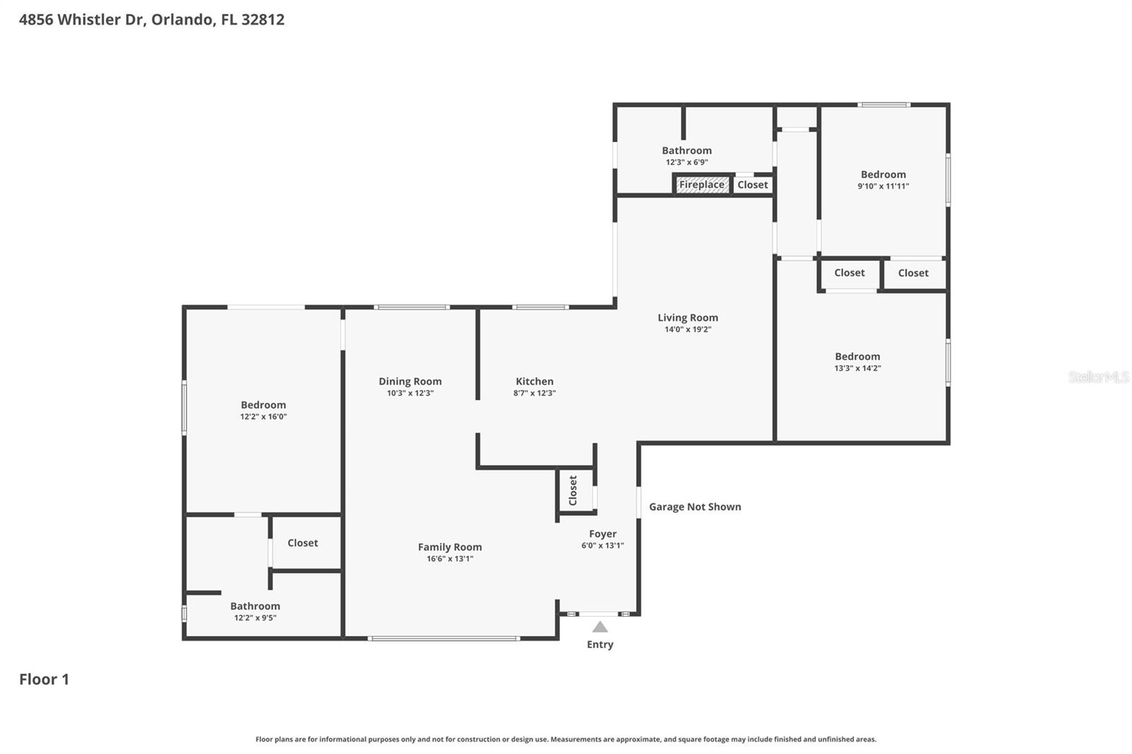 4856 WHISTLER DR, ORLANDO, FL, 32812