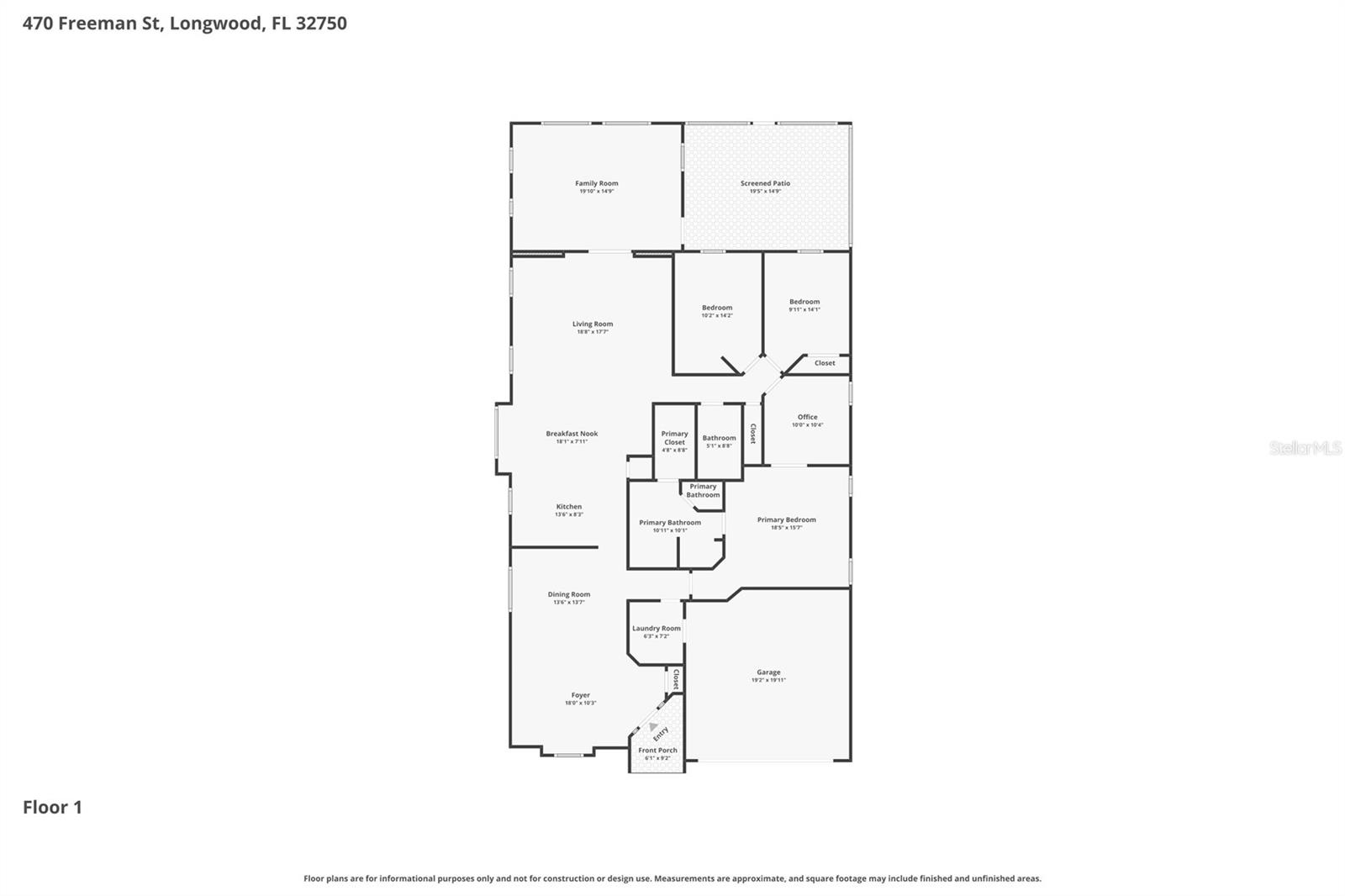 470 FREEMAN ST, LONGWOOD, FL, 32750