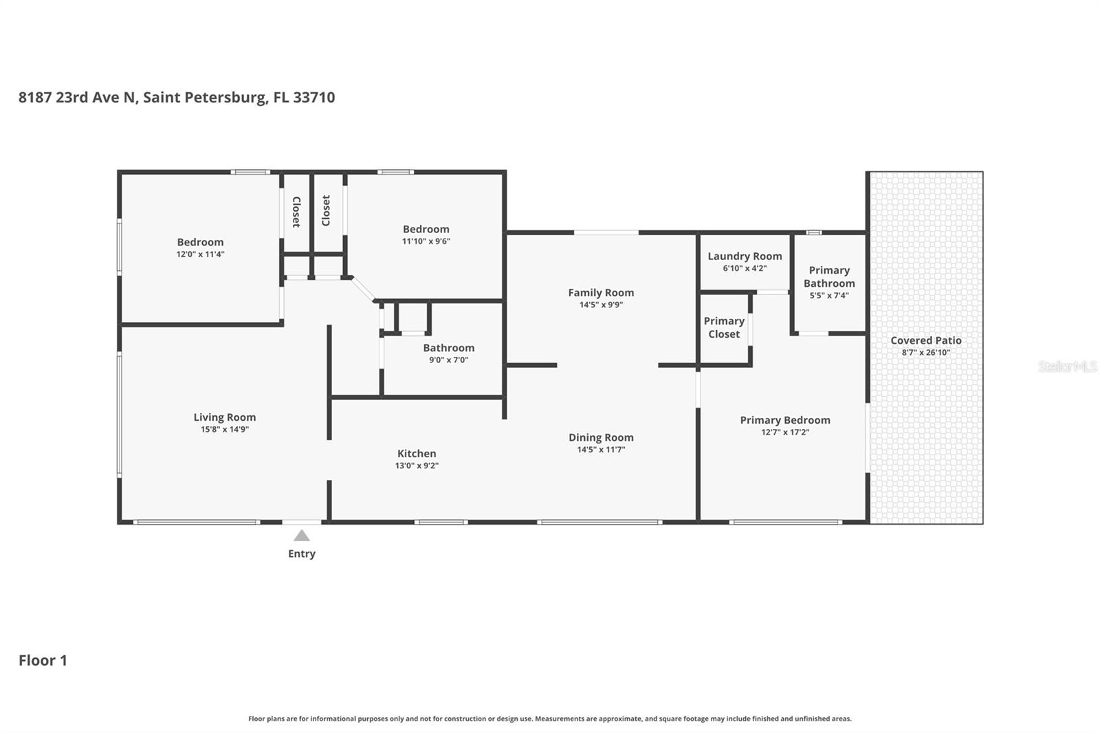 8187 23RD AVE N, ST PETERSBURG, FL, 33710