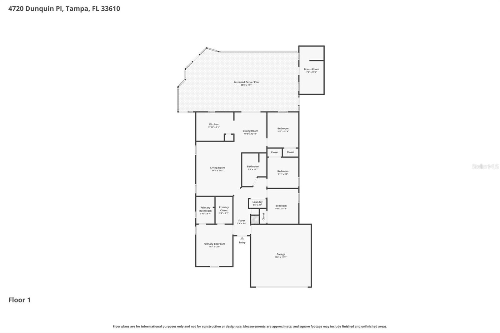 4720 DUNQUIN PL, TAMPA, FL, 33610