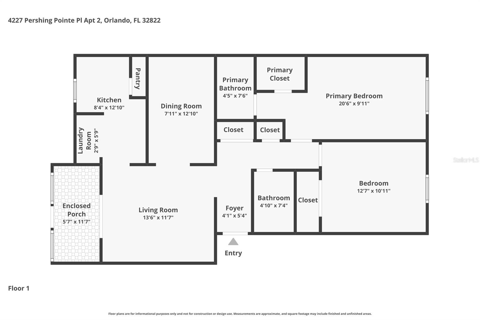 4227 PERSHING POINTE PL #2, ORLANDO, FL, 32822