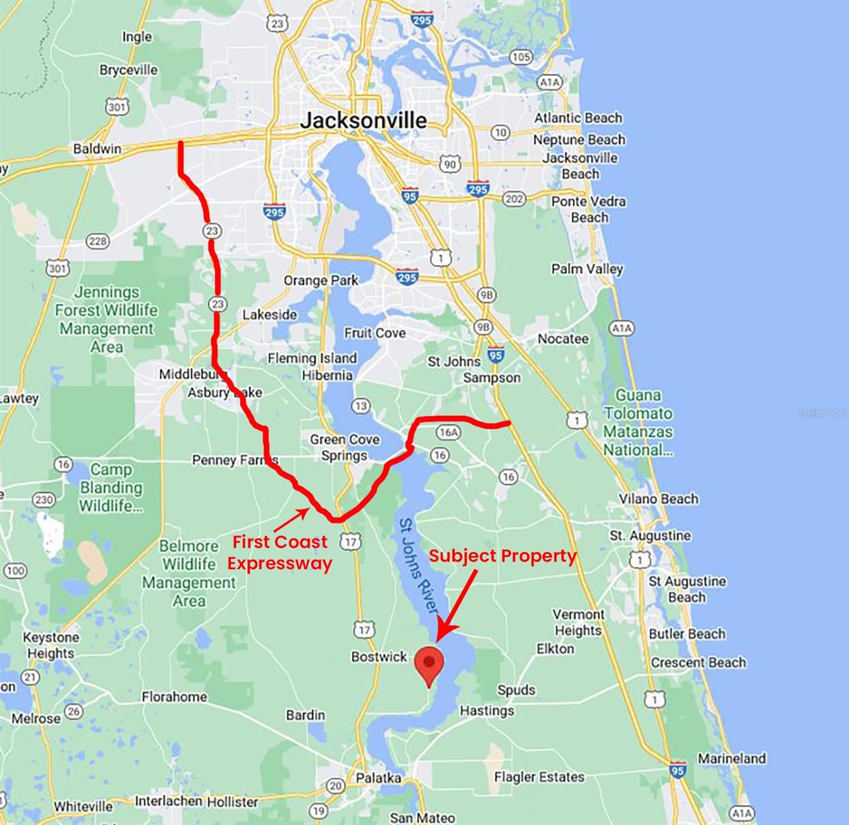 859 W RIVER RD, PALATKA, FL, 32177