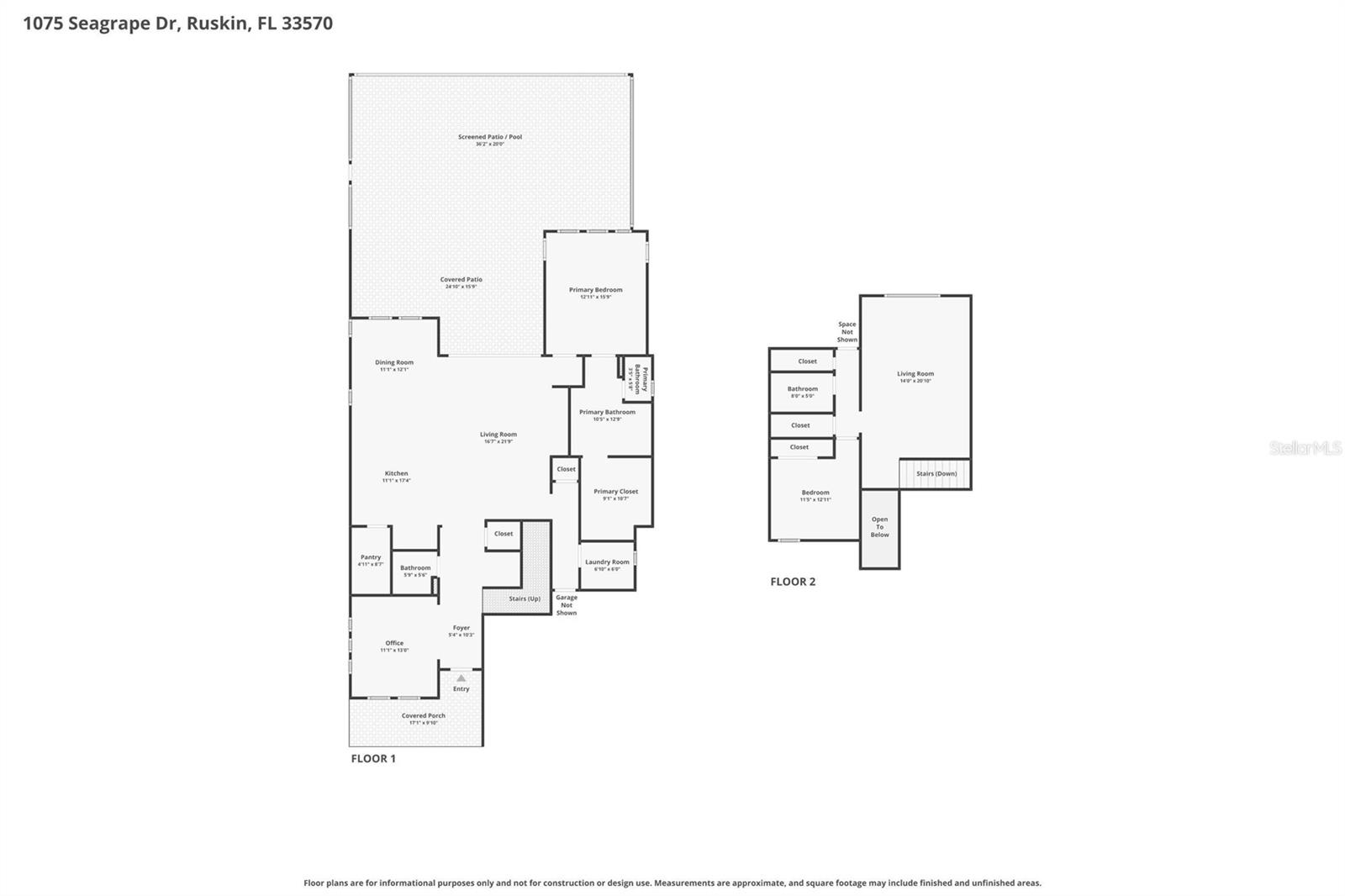 1075 SEAGRAPE DR, RUSKIN, FL, 33570