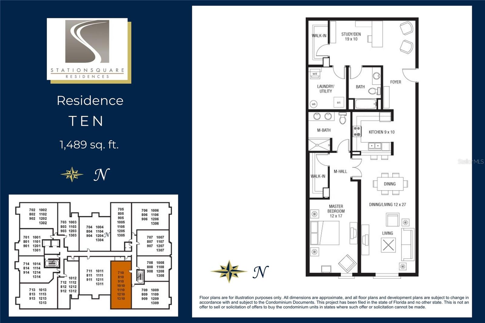 628 CLEVELAND ST #1310, CLEARWATER, FL, 33755