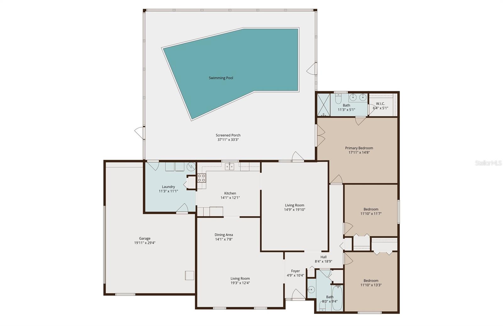 1302 GLENGREEN LN, LAKELAND, FL, 33813