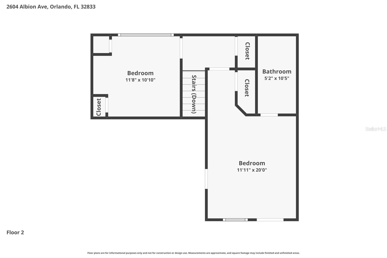 2604 ALBION AVE, ORLANDO, FL, 32833