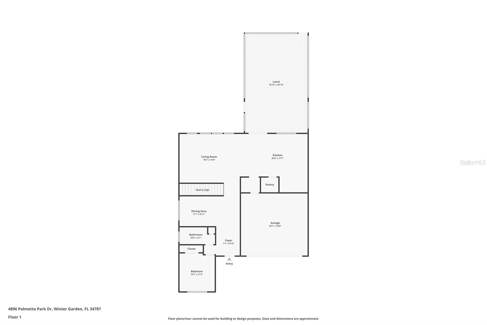 4896 PALMETTO PARK DR, WINTER GARDEN, FL, 34787