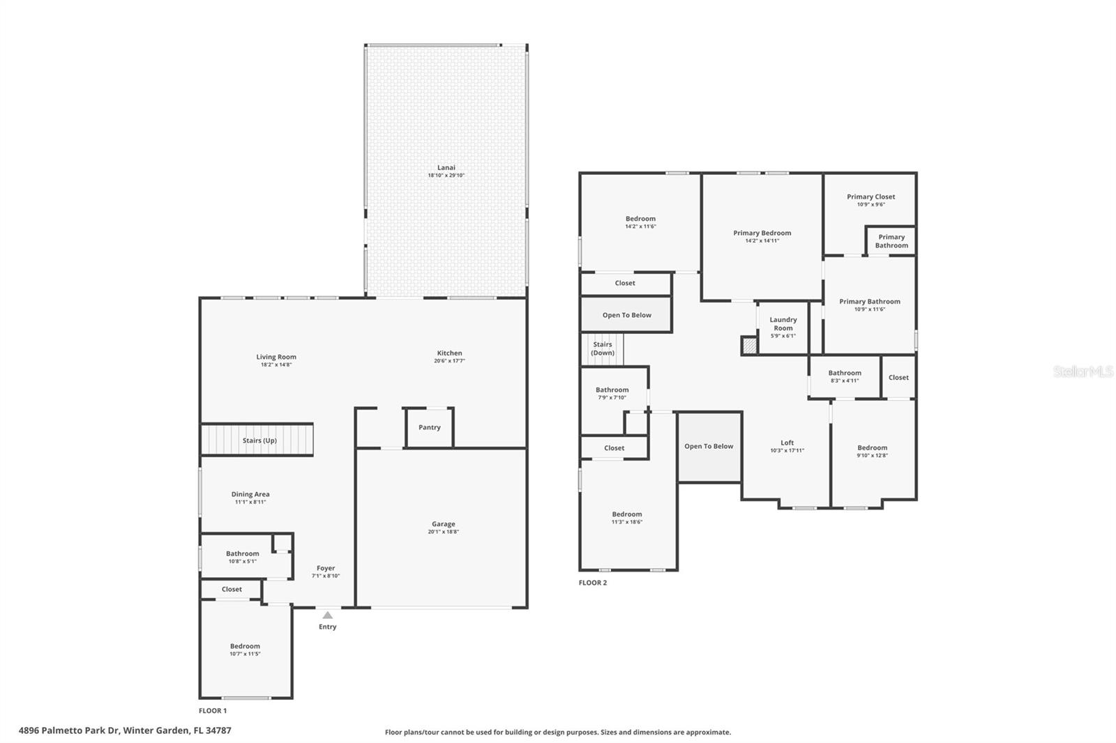 4896 PALMETTO PARK DR, WINTER GARDEN, FL, 34787