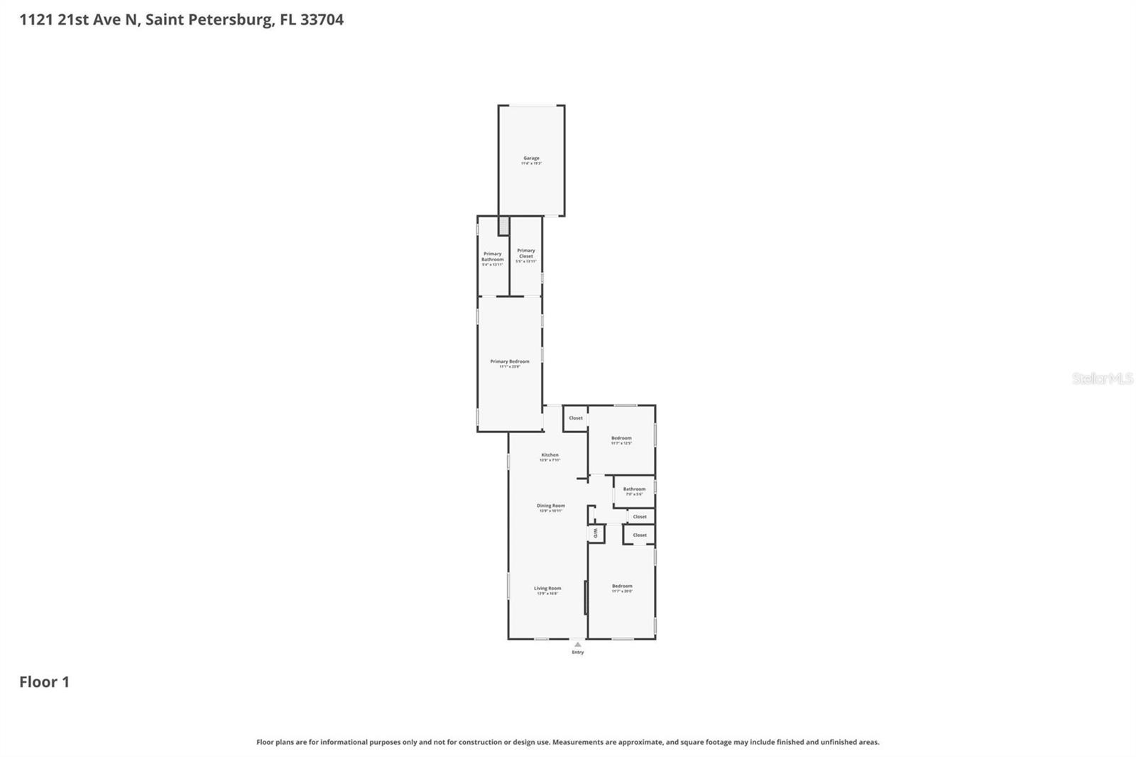 1121 21ST AVE N, ST PETERSBURG, FL, 33704