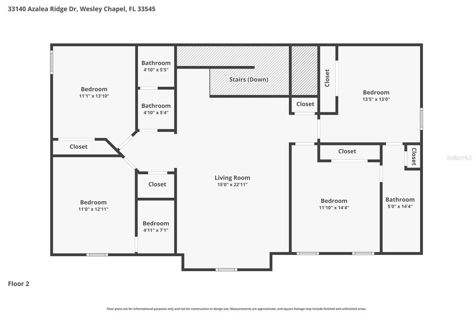 33140 AZALEA RIDGE DR, WESLEY CHAPEL, FL, 33545