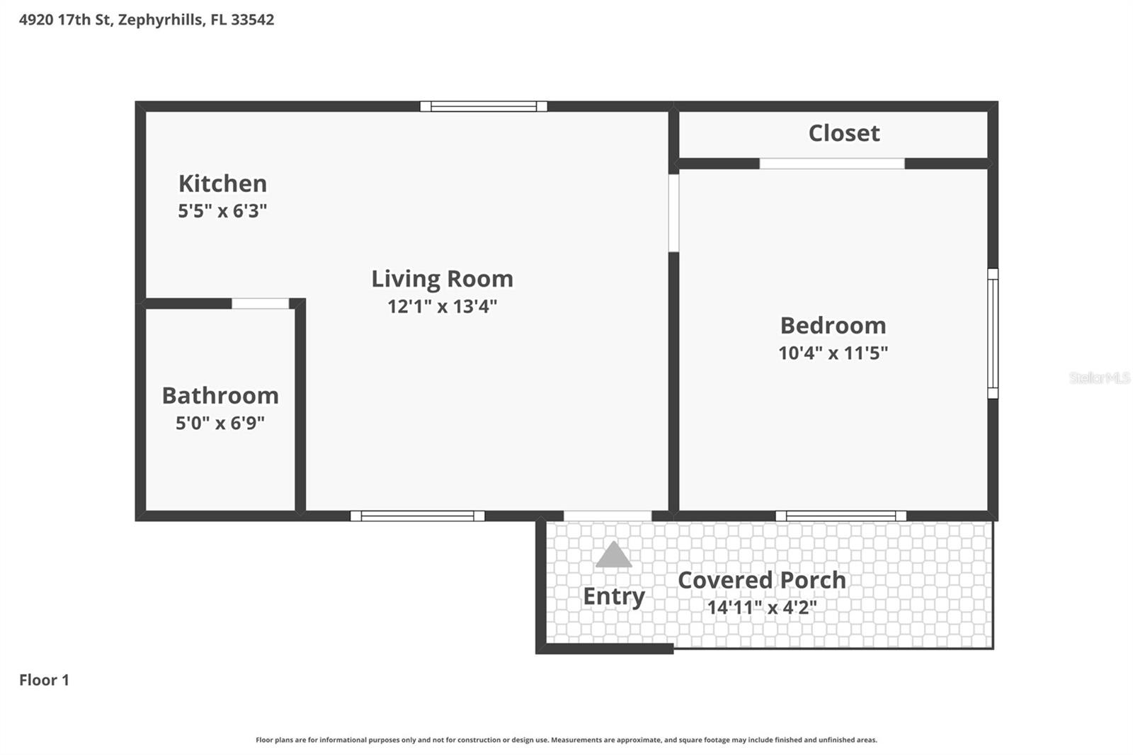 4920 17TH ST, ZEPHYRHILLS, FL, 33542