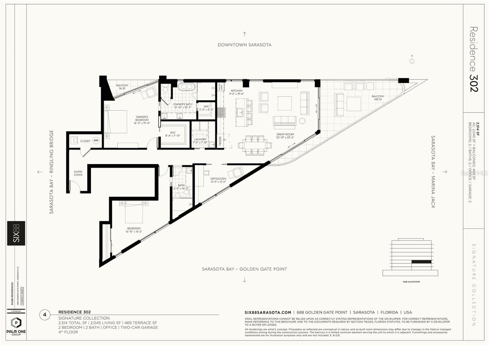 688 GOLDEN GATE POINT #302, SARASOTA, FL, 34236