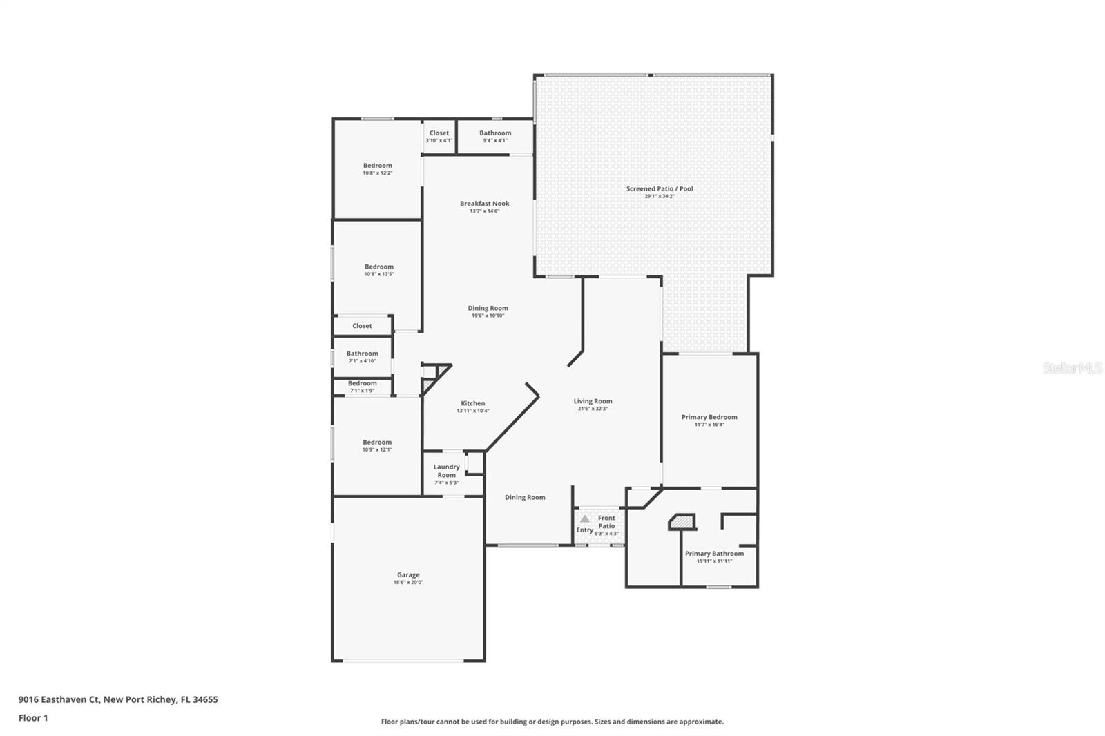 9016 EASTHAVEN CT, NEW PORT RICHEY, FL, 34655