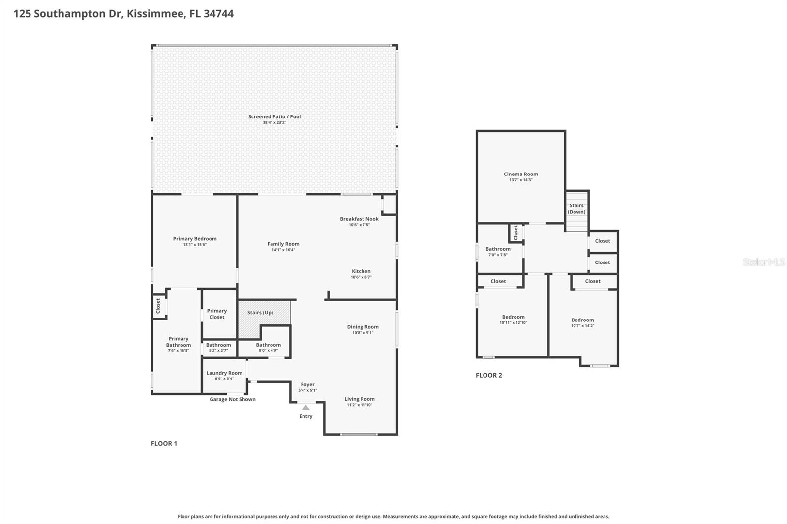 125 SOUTHAMPTON, KISSIMMEE, FL, 34744