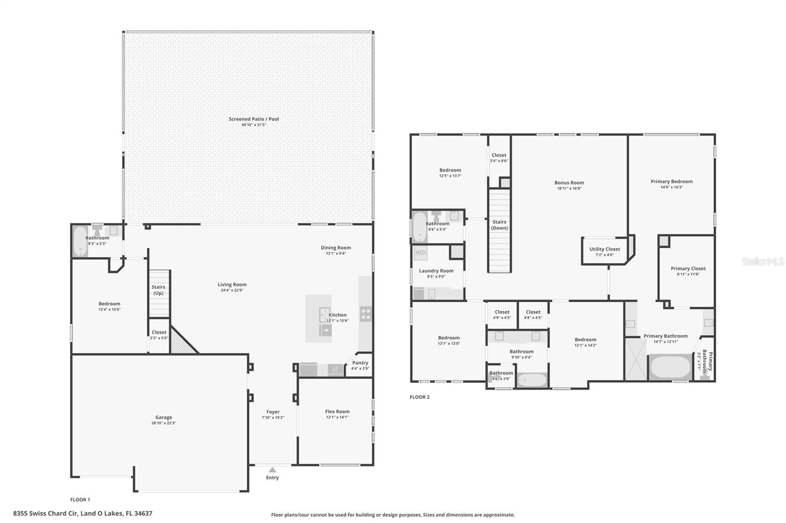 8355 SWISS CHARD CIR, LAND O LAKES, FL, 34637