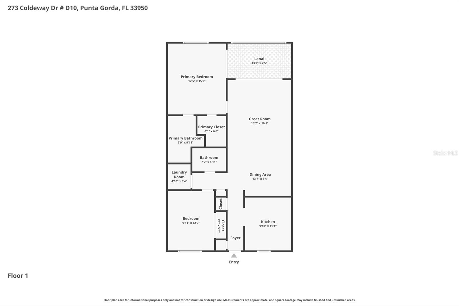 273 COLDEWAY DR #D10, PUNTA GORDA, FL, 33950