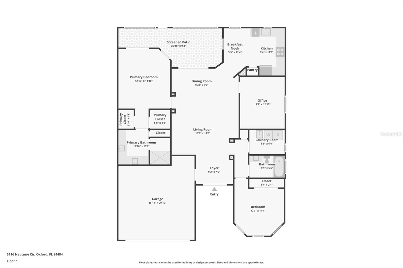5116 NEPTUNE CIR, OXFORD, FL, 34484