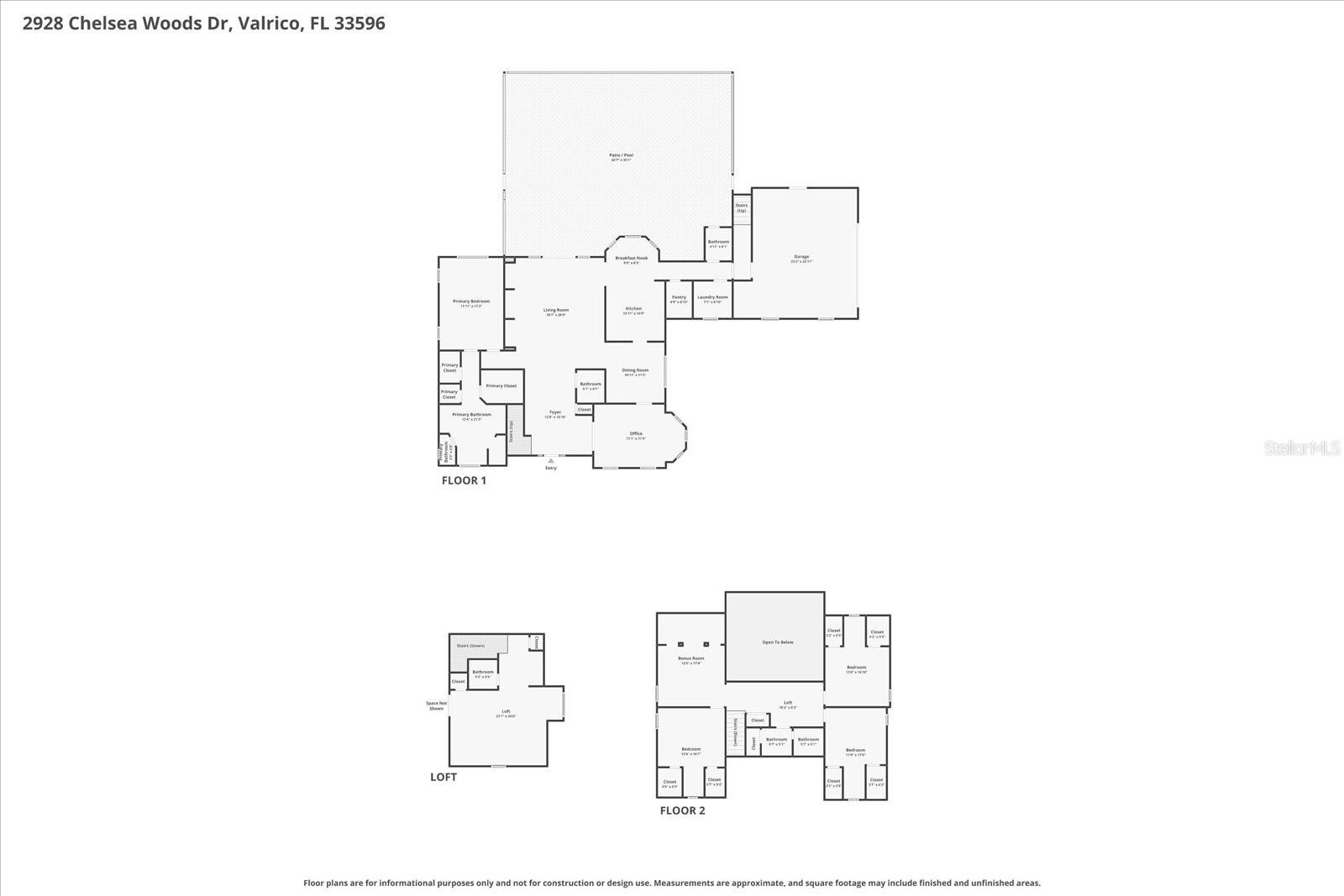 2928 CHELSEA WOODS DR, VALRICO, FL, 33596
