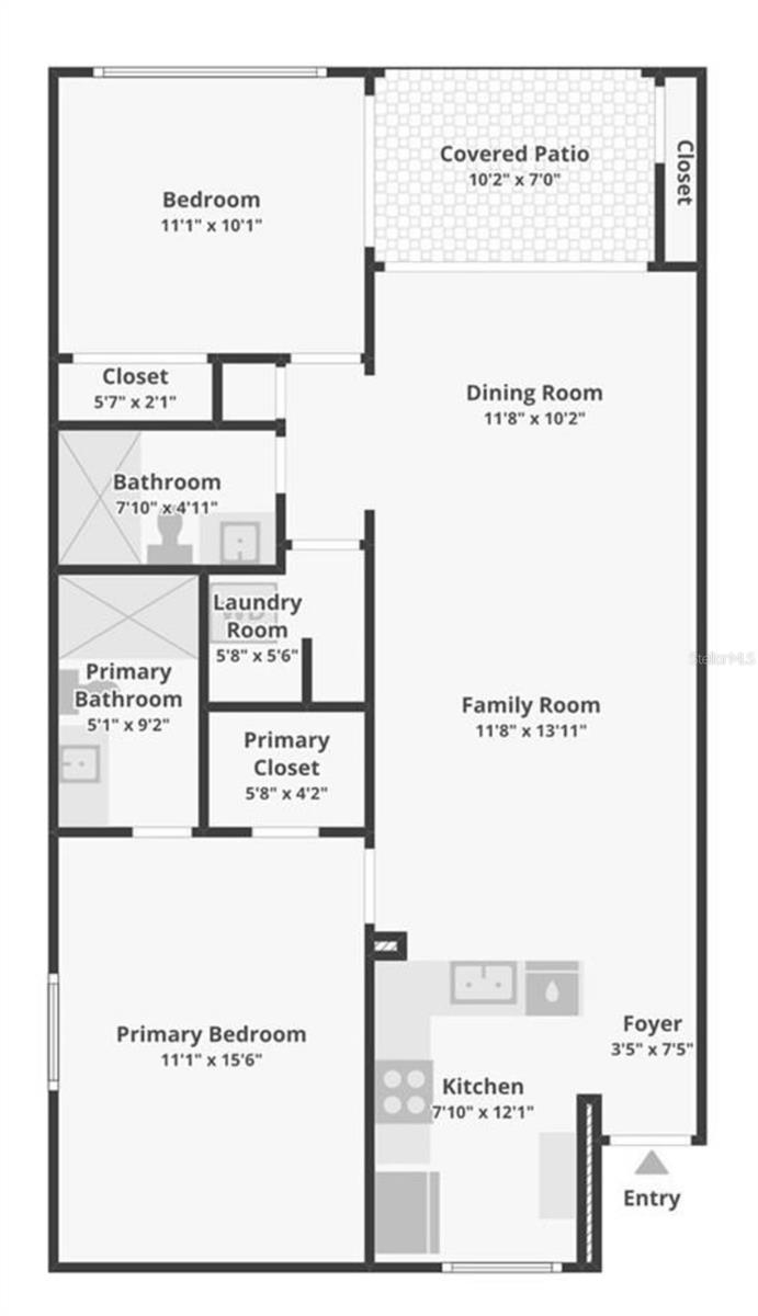6104 PALMA DEL MAR BLVD S #102, ST PETERSBURG, FL, 33715