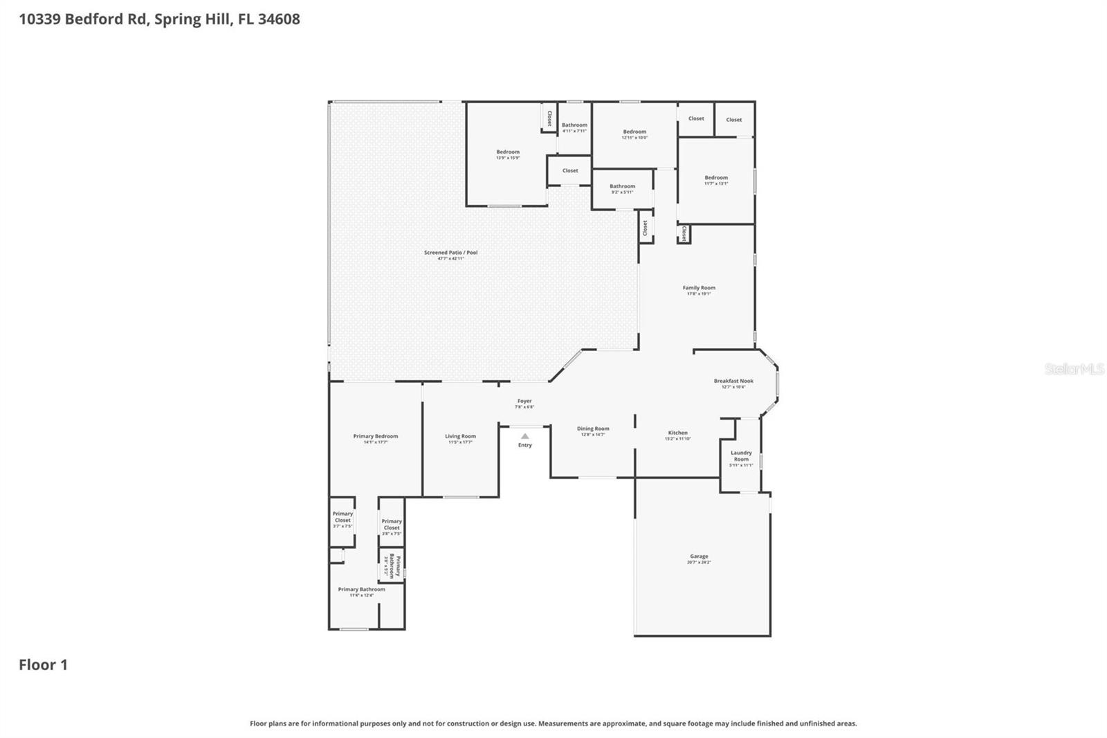 10339 BEDFORD RD, SPRING HILL, FL, 34608