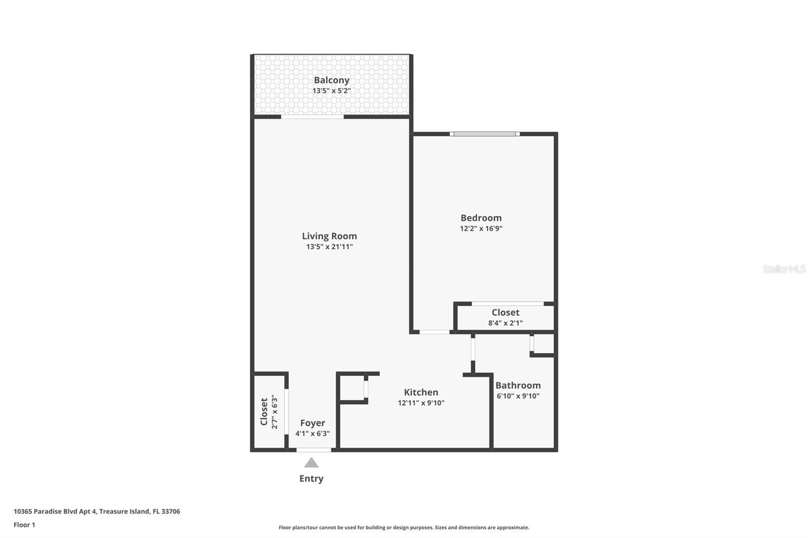 10365 PARADISE BLVD #4, TREASURE ISLAND, FL, 33706