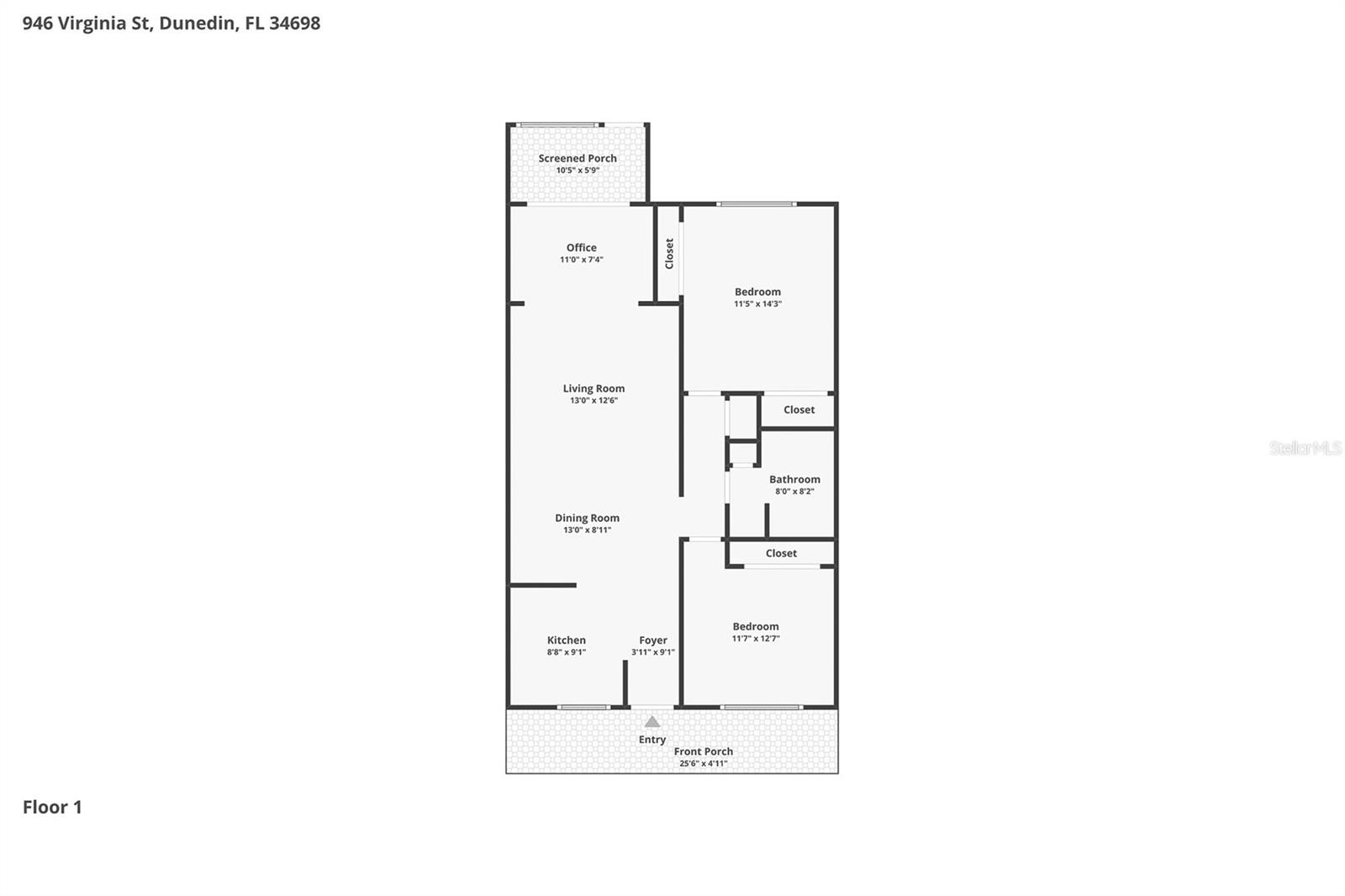 946 VIRGINIA ST #107, DUNEDIN, FL, 34698