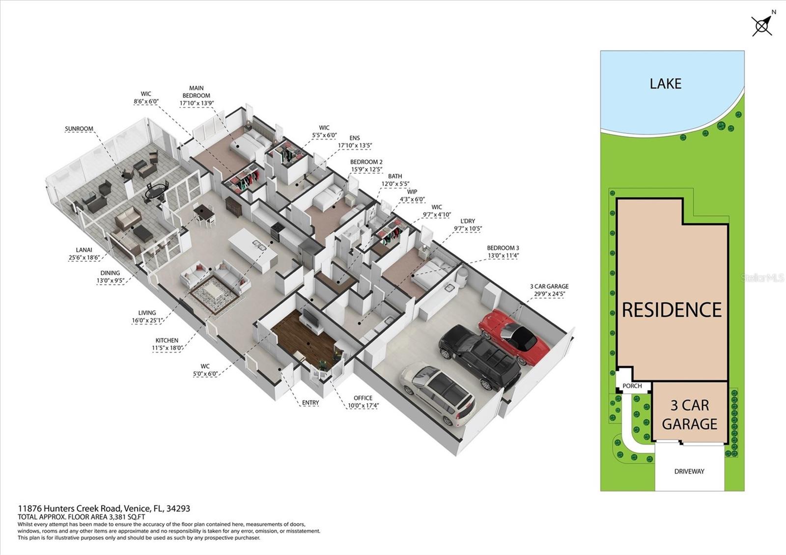 11876 HUNTERS CREEK RD, VENICE, FL, 34293