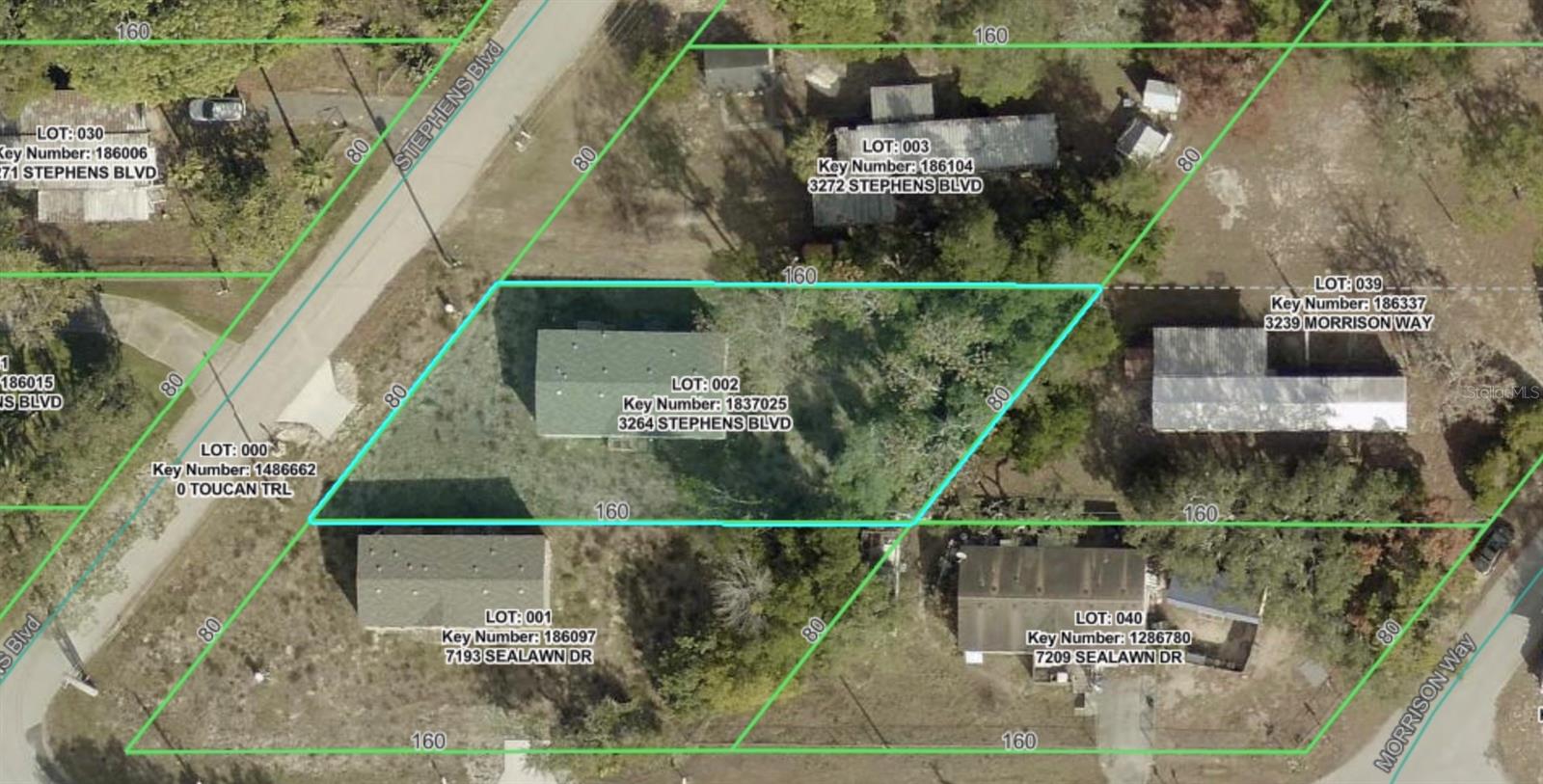 3264 STEPHENS BLVD, SPRING HILL, FL, 34606
