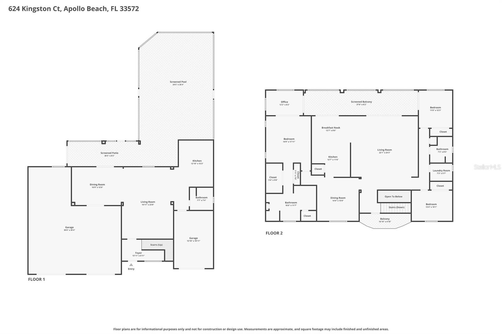 624 KINGSTON CT, APOLLO BEACH, FL, 33572