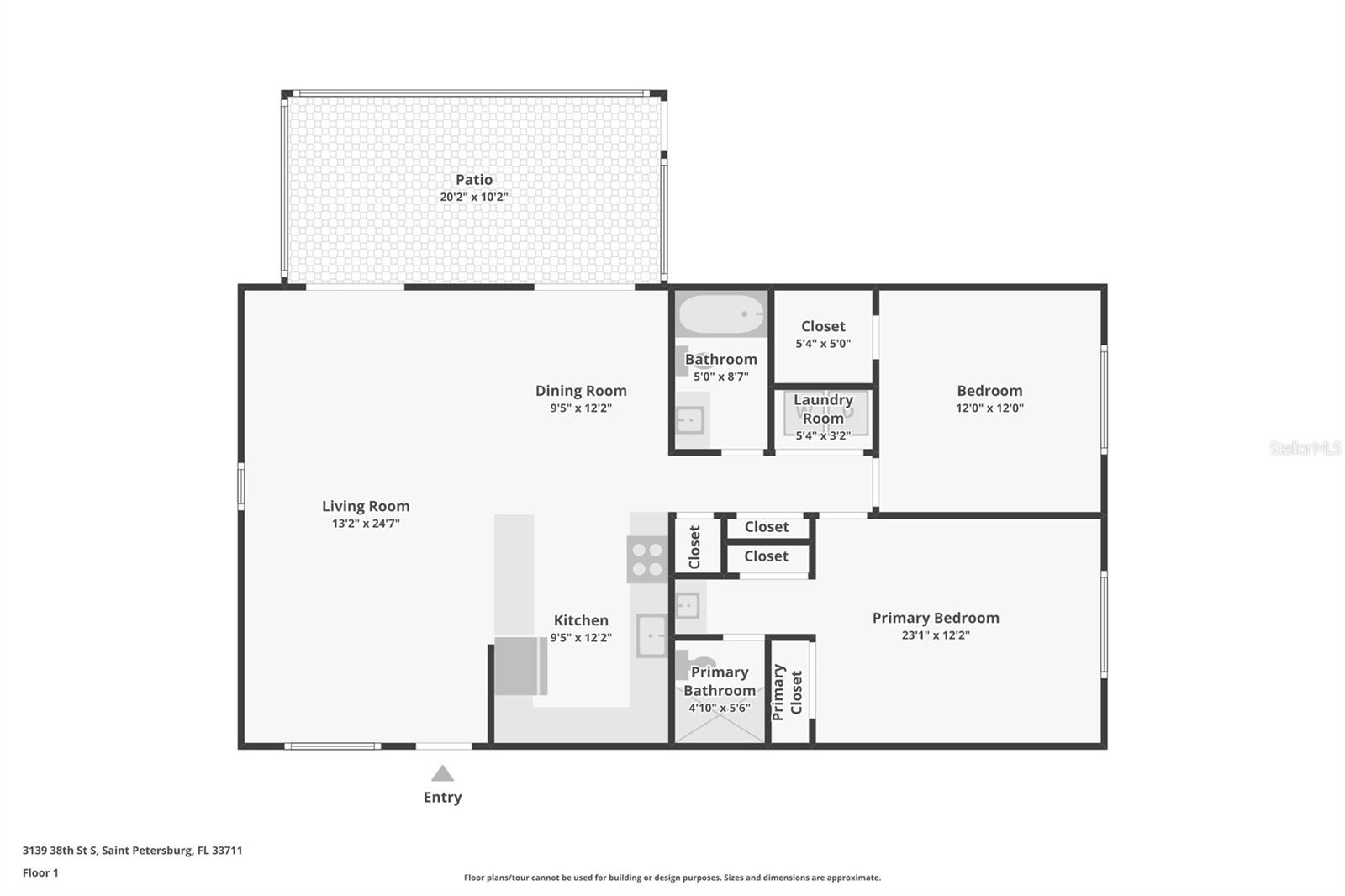 3139 38TH ST S #A, ST PETERSBURG, FL, 33711