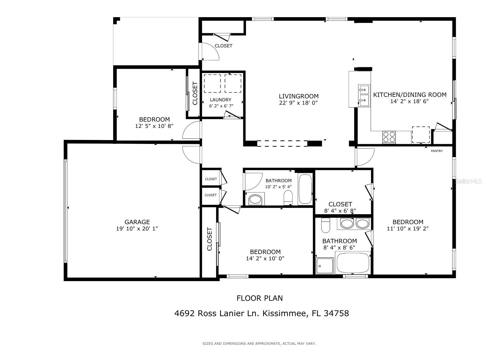 4692 ROSS LANIER LN, KISSIMMEE, FL, 34758