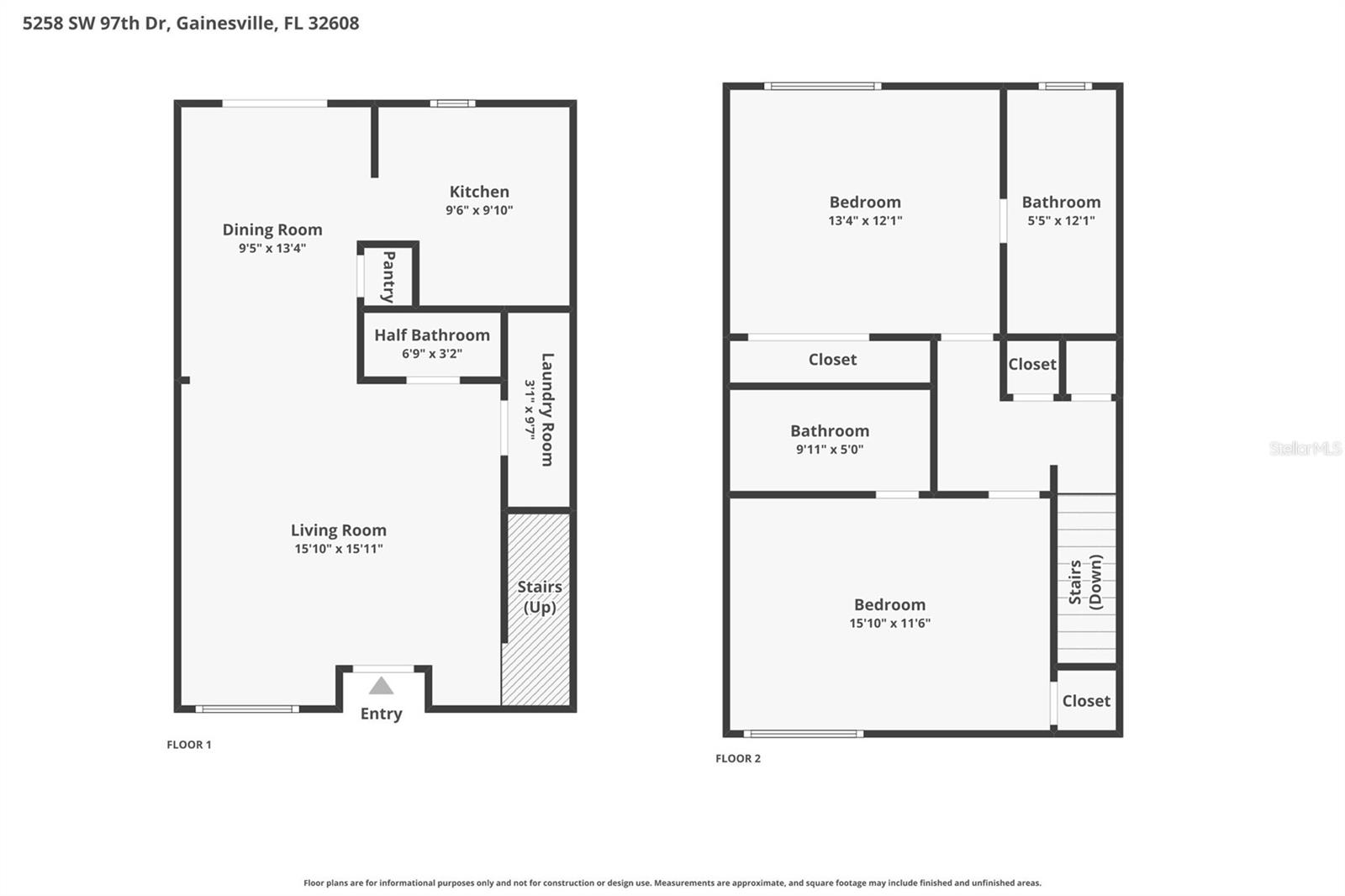 5258 SW 97TH DR, GAINESVILLE, FL, 32608