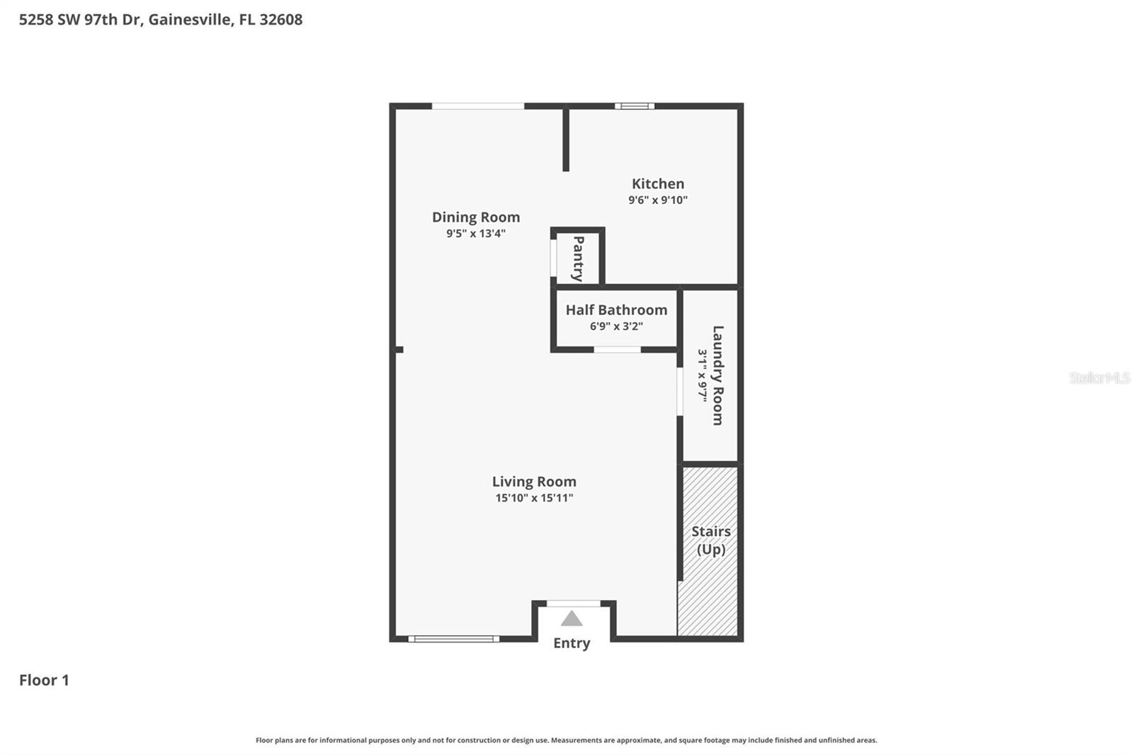 5258 SW 97TH DR, GAINESVILLE, FL, 32608
