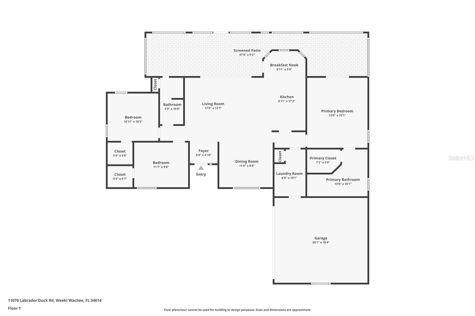 11070 LABRADOR DUCK RD, WEEKI WACHEE, FL, 34614