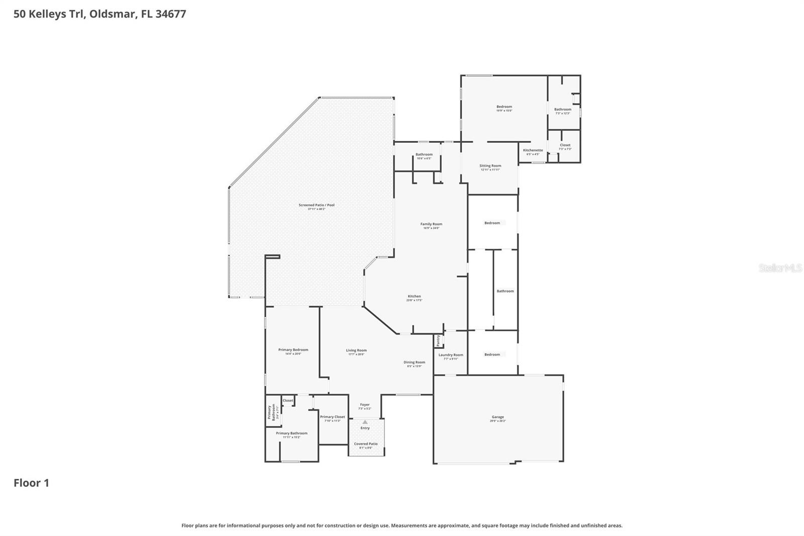 50 KELLEYS TRL, OLDSMAR, FL, 34677