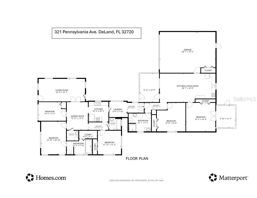 321 W PENNSYLVANIA AVE, DELAND, FL, 32720