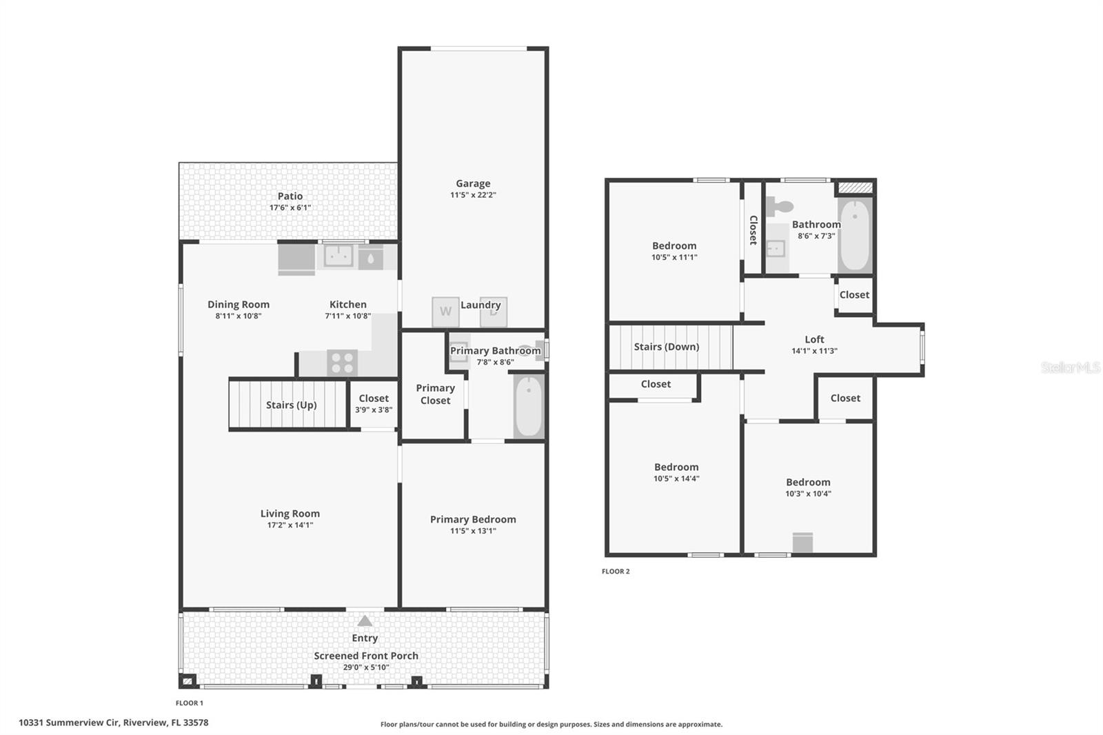 10331 SUMMERVIEW CIR, RIVERVIEW, FL, 33578