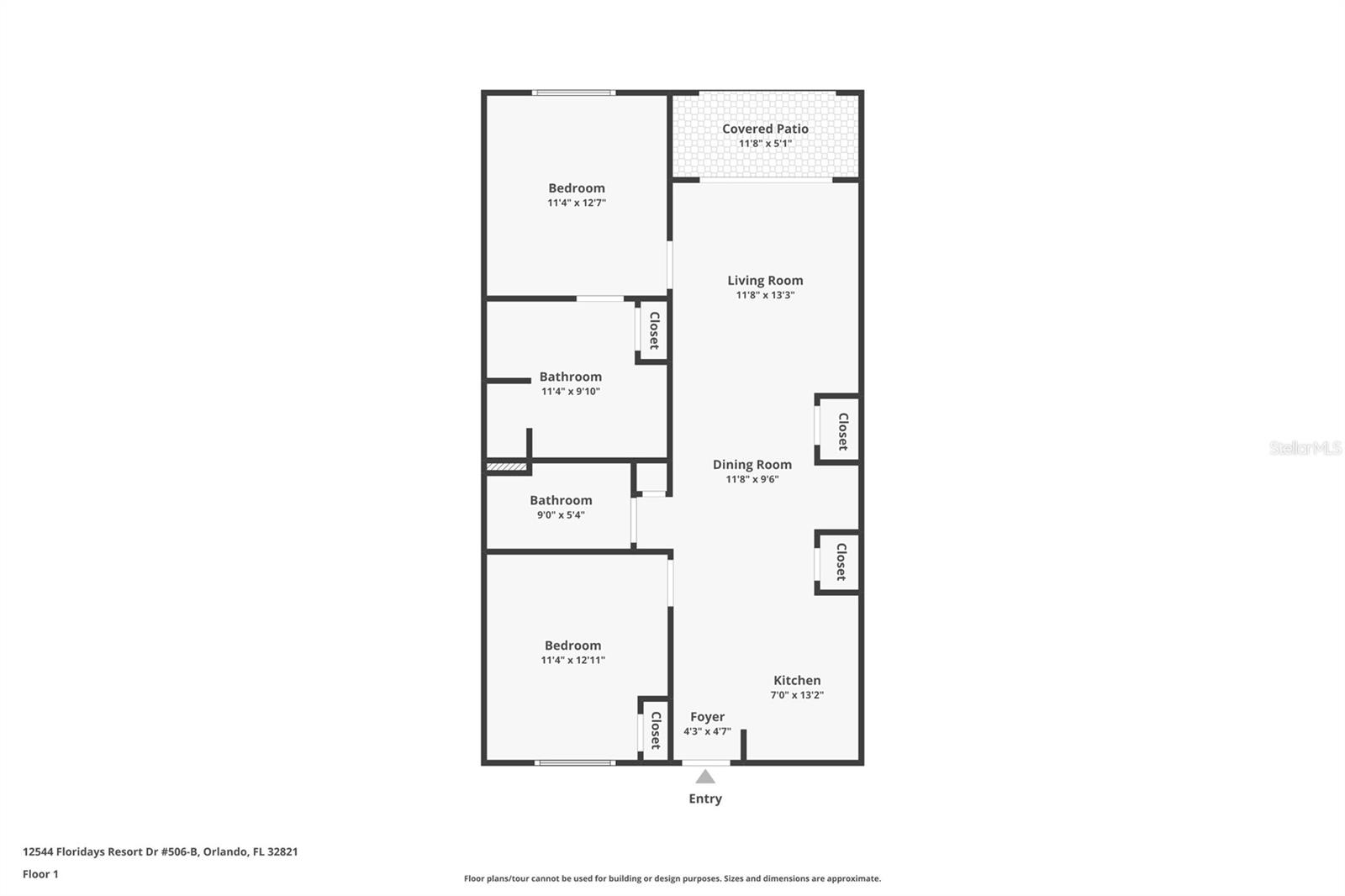 12544 FLORIDAYS RESORT DR #506-B, ORLANDO, FL, 32821