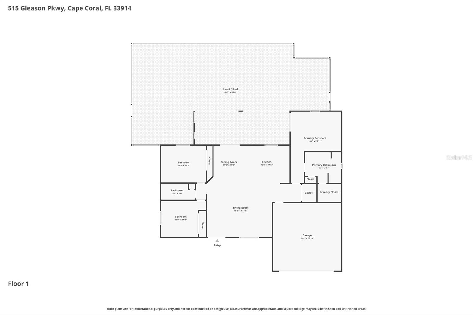 515 GLEASON PKWY, CAPE CORAL, FL, 33914