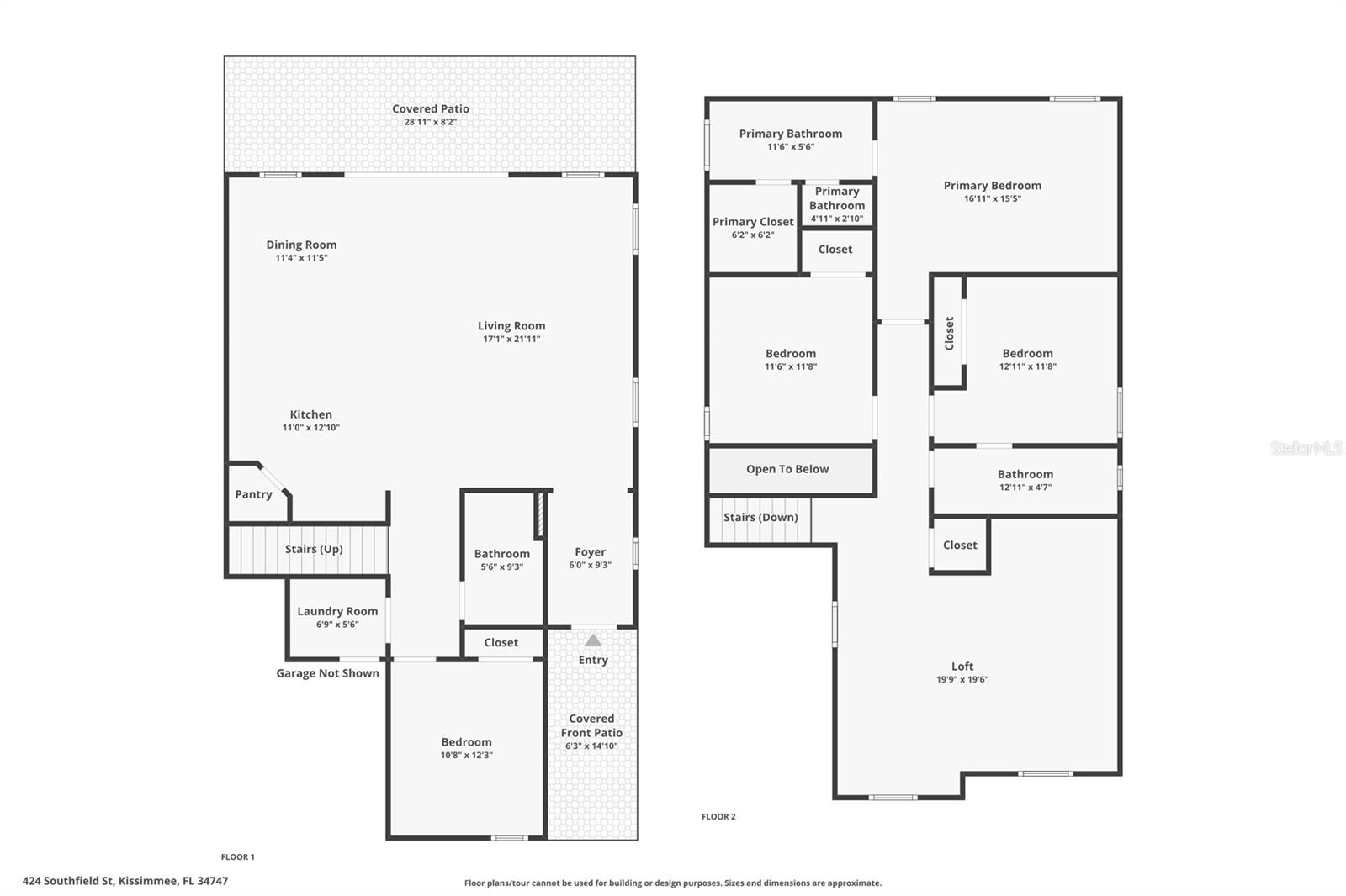 424 SOUTHFIELD ST, KISSIMMEE, FL, 34747