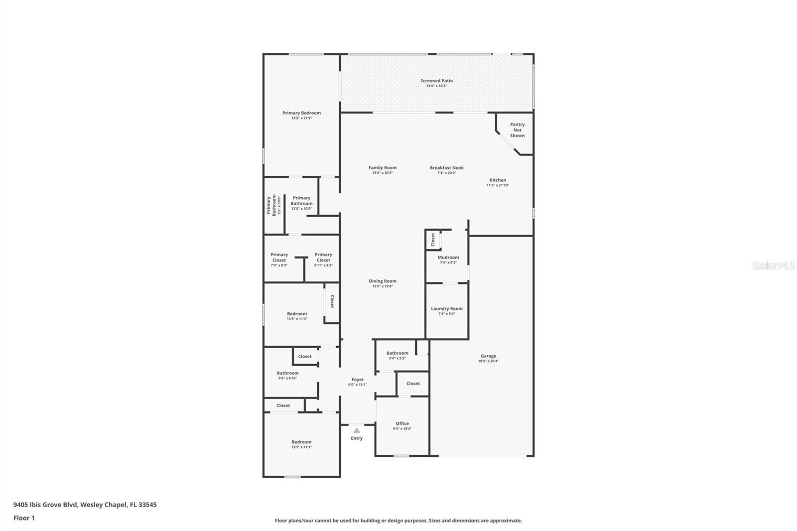 9405 IBIS GROVE BLVD, WESLEY CHAPEL, FL, 33545