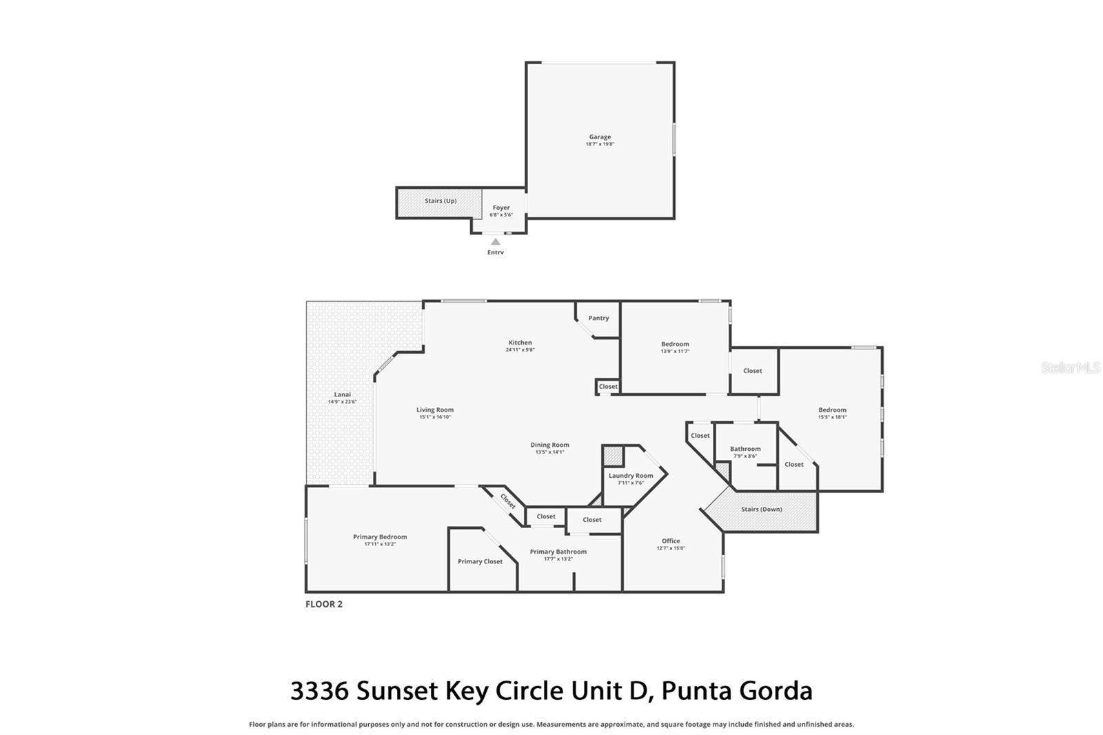 3336 SUNSET KEY CIR #D, PUNTA GORDA, FL, 33955