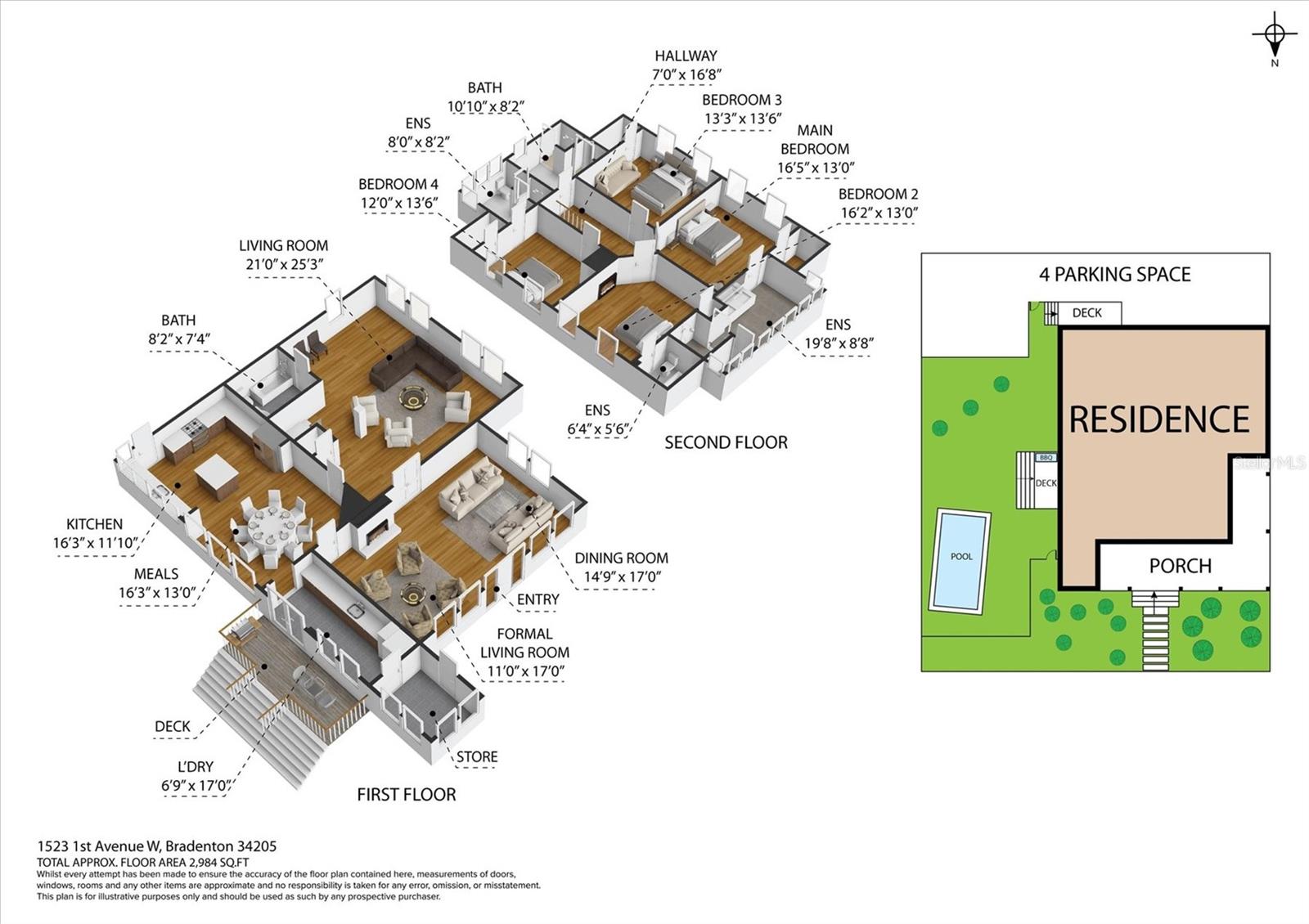 1523 1ST AVE W, BRADENTON, FL, 34205
