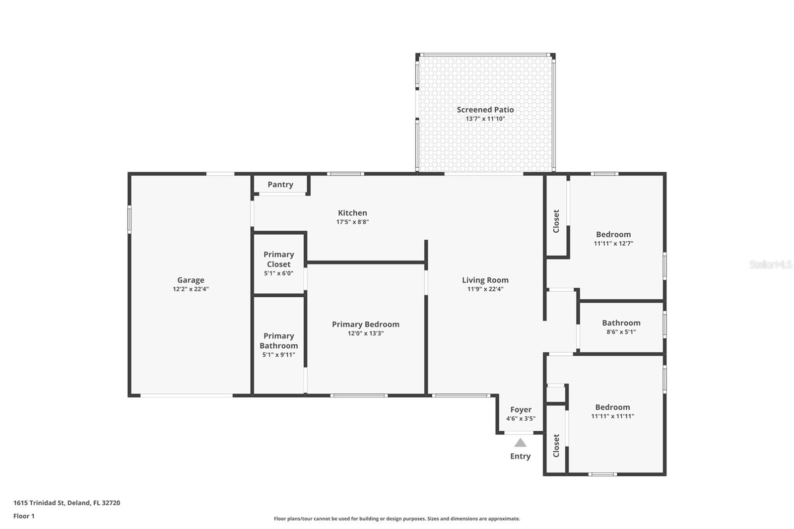 1615 TRINIDAD ST, DELAND, FL, 32720