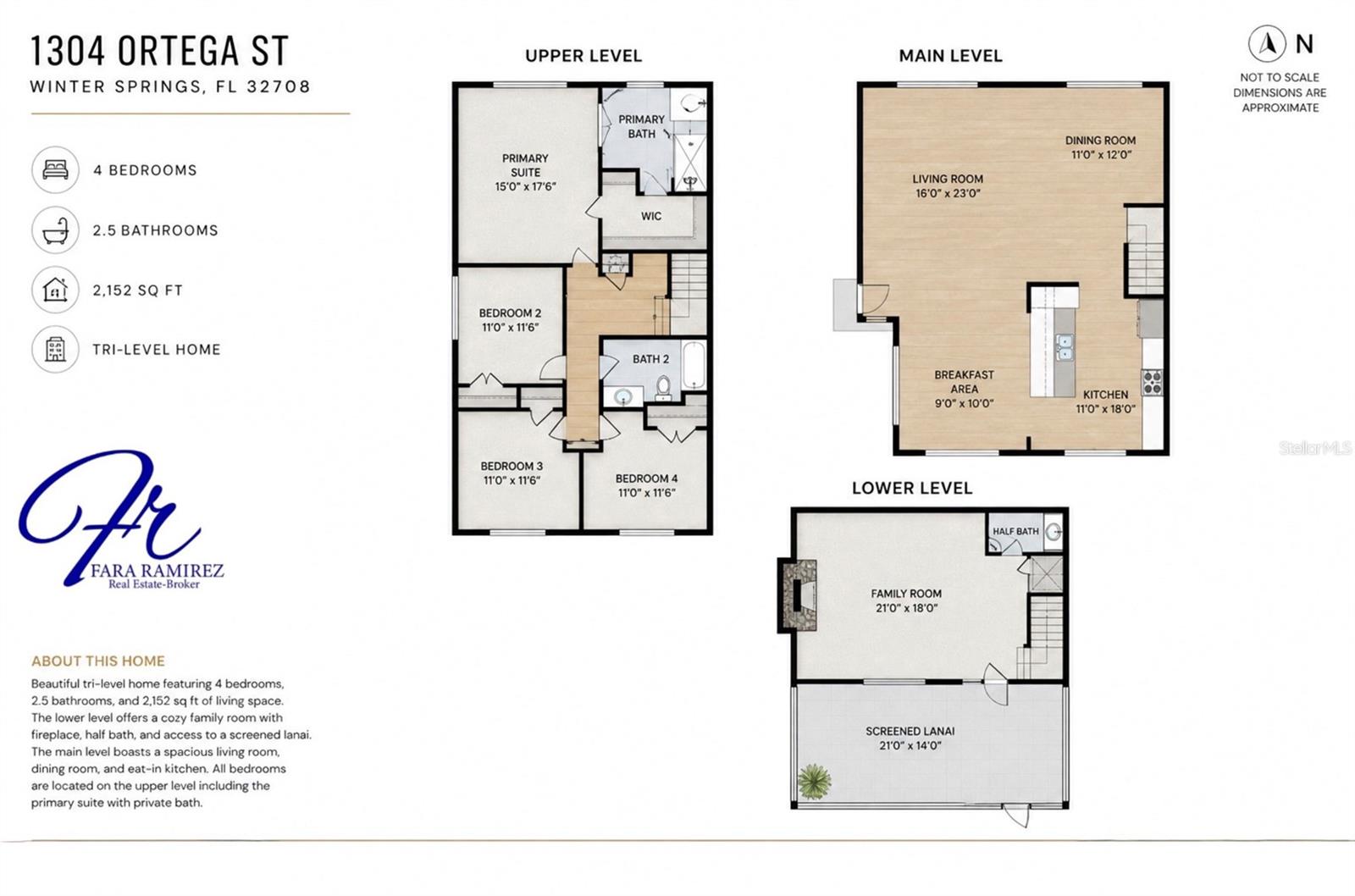 1304 ORTEGA ST, WINTER SPRINGS, FL, 32708
