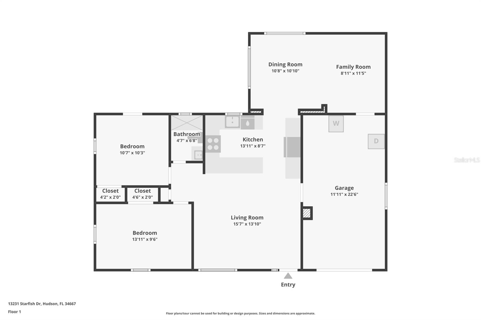 13231 STARFISH DR, HUDSON, FL, 34667