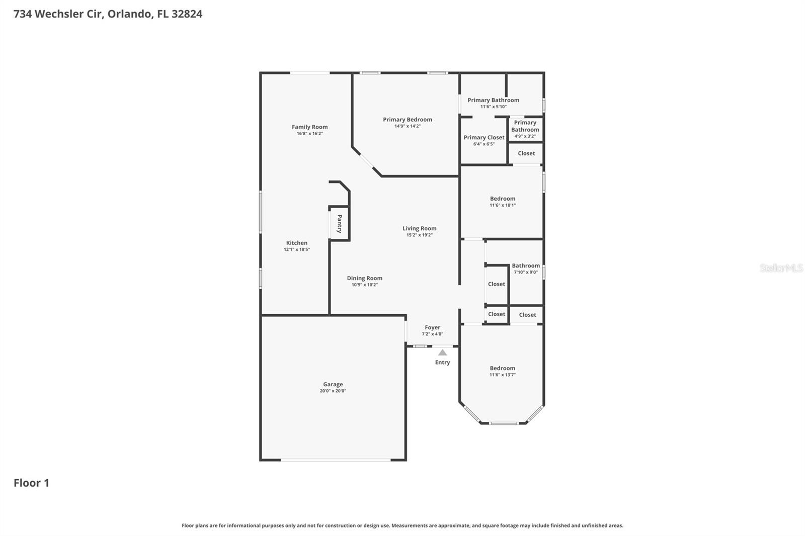 734 WECHSLER CIR, ORLANDO, FL, 32824