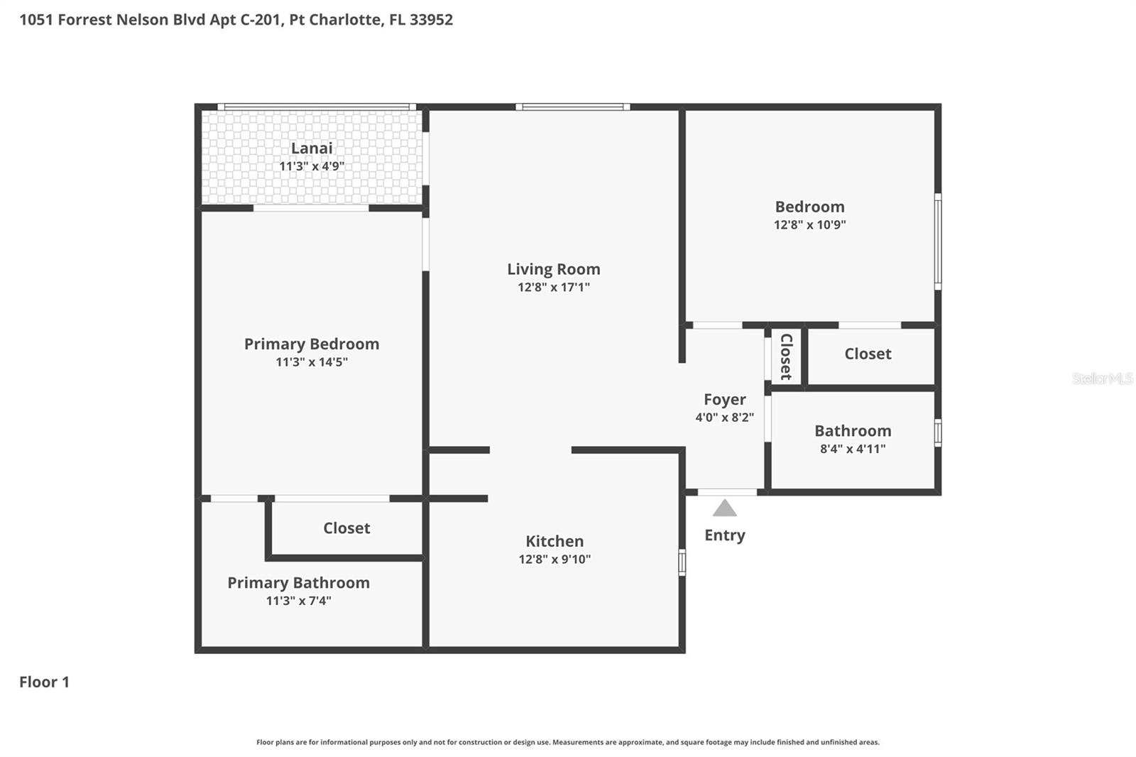 1051 FORREST NELSON BLVD #201, PORT CHARLOTTE, FL, 33952