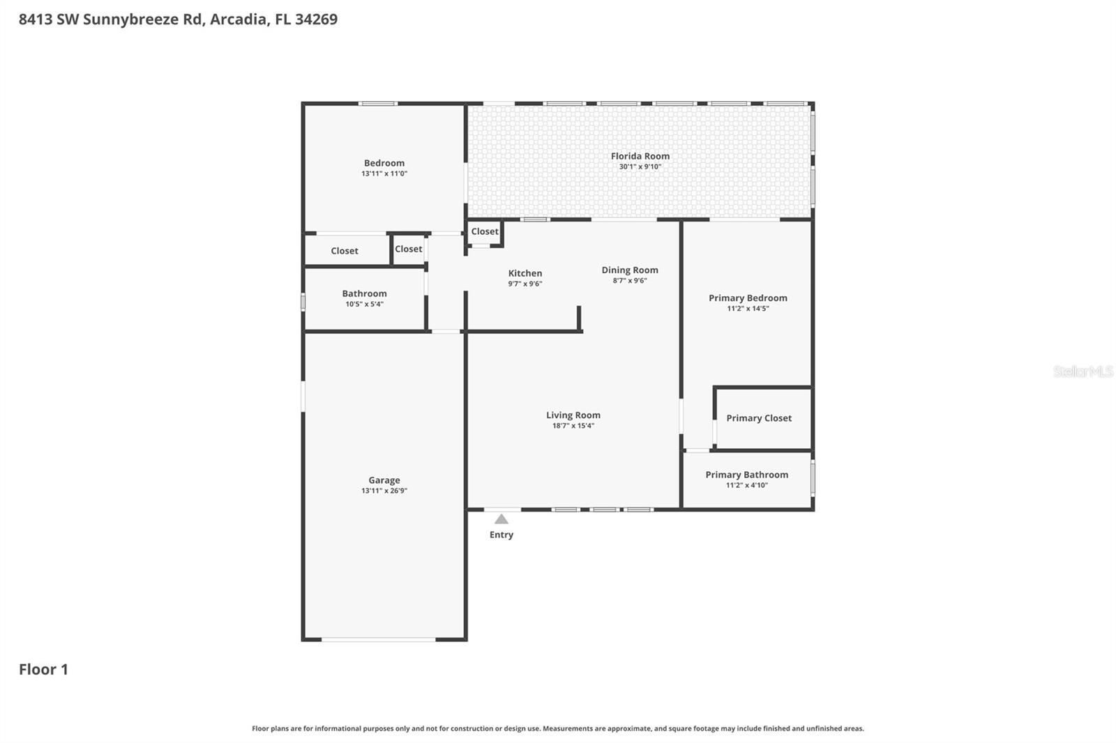 8413 SW SUNNYBREEZE RD, ARCADIA, FL, 34269