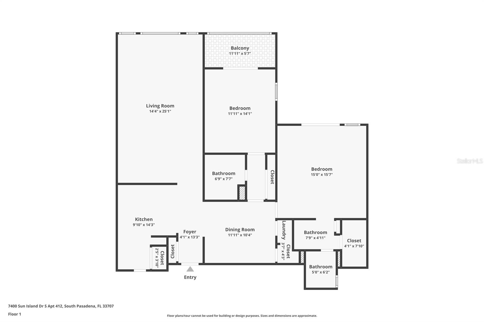7400 SUN ISLAND DR S #412, SOUTH PASADENA, FL, 33707